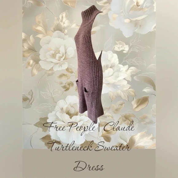 Free People | Claude Turtleneck Sweater Dress - Picture 7 of 12